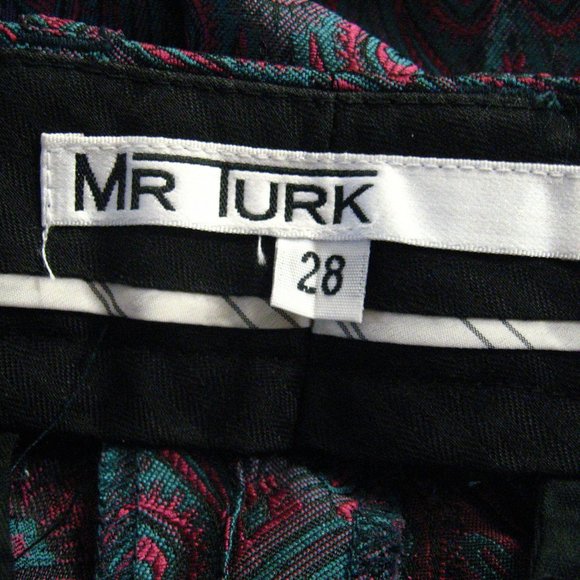 ๐ ๐ Mister Mr. Trina Turk Brocade Men's Pants 28 - Picture 7 of 10